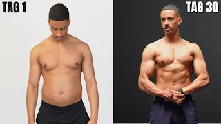 30 Tage Fitness Transformation | Selbstexperiment