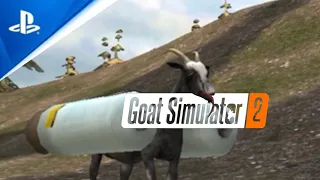 Goat Simulator 2 - Announcement Trailer | PS4 Games (Re-upload From The Official PlayStation YT)