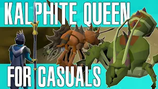 [OSRS Guide] Kalphite Queen for the Casual PVMer (Keris Partisan Method)