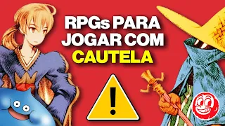 Iniciantes em RPGs não deveriam jogar esses jogos