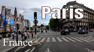 Paris Drive 4k - Driving- French region