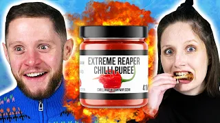 Irish People Try The World's Hottest Chillies