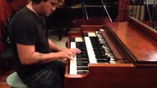 Daniel Silveira Gravando Hammond B3 Stuidio Mosh-SP Parte 1