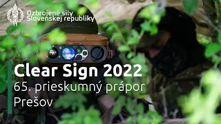 Clear Sign 2022 | Azimut 24/7 - 54. | Ozbrojené sily SR