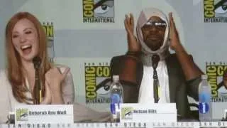 Nelsan Ellis Turning into Lafayette at SDCC 2013