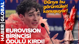 Olaylı Eurovision'un Kazananı Belli Oldu! Birinci Ödülü Kırdı, İsrail'i Elemeyen Yönetime Saydırdı!