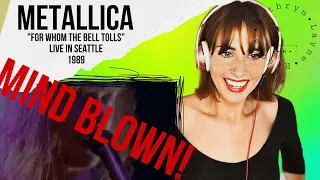 Metallica - "For Whom the Bell Tolls" LIVE in Seatle '89 REACTION