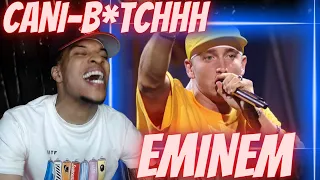 CANI-B***H!! FIRST TIME HEARING EMINEM - SQUARE DANCE | REACTION