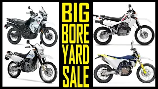 SELL ALL BUT ONE: Which Big Bore Dual Sport Would YOU Keep? | Ask SWANKY CAT
