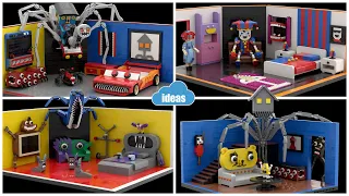All Lego Cursed Thomas, Trevor Henderson, Garten of Banban, Amazing Digital Circus Rooms Compilation