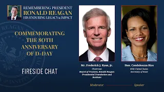 Commemorating the 80th Anniversary of D-Day | Fireside Chat with Dr. Condoleezza Rice on Democracy