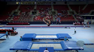 YUDIN Andrey (RUS) - 2017 Trampoline Worlds, Sofia (BUL) - Qualification Trampoline Routine 1