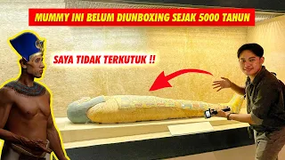 VIRAL !! WUJUD MUMMY BERUSIA 5000 TAHUN TERGELETAK DI MUSEUM IMHOTEP !!