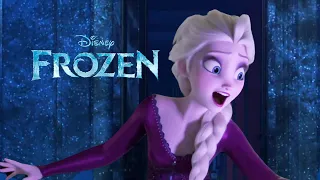 Queen Elsa playing with Princess of Northuldra | Frozen [Fanmade Scene]