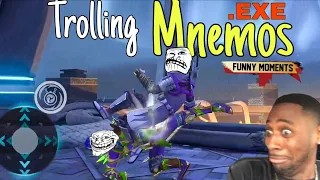 Shadow Fight 3 Mnemos Boss Fight | Memes Boss | Trolling Mnemos • Funny Moment. Exe | Dynastyon