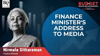 Budget 2023 Live: Finance Minister Nirmala Sitharaman Addresses Media | BQ Prime