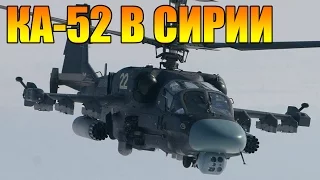 КА 52 "АЛЛИГАТОР" БОЕВОЙ ВЕРТОЛЕТ В СИРИИ