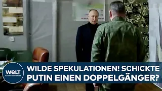 UKRAINE-KRIEG: Überraschender Besuch von Putin! Wilde Spekulationen über möglichen Doppelgänger