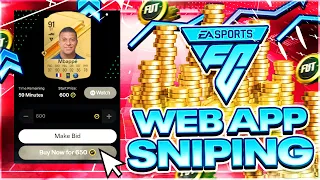 EAFC 24 HOW TO SNIPE *FAST* ON THE WEB APP (EAFC HOW TO SNIPE)