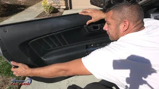 Ford Mustang 2015 And up door speaker removal