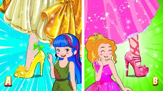 The Princess Lost her Shoe | Cinderella Story | Hilarious Cartoon Animation