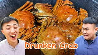 Have You Been Eaten Drunken Crab? | TikTok Funny Videos - Songsong and Ermao