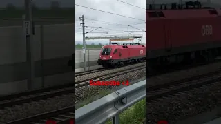 ÖBB Taurus auf der GZU St. Pölten I Österreich I AustriaTrains (#shorts)