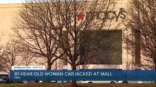 81-year-old woman carjacked at mall