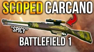 BATTLEFIELD 1 *NEW* CARCANO PATROL SNIPER New Gun Variants Weapon Crate DLC BF1