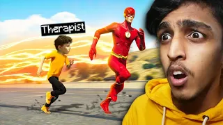 GTA 5 : Adopted By THE FLASH !! MALAYALAM