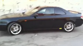 Honda Prelude 4ws in action