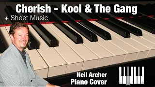 Cherish - Kool & The Gang - Piano Cover + Sheet Music