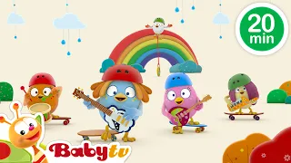 Colección de canciones para niños ❤️ Canta y baila con Egg Band | Canciones infantiles 🎵 @BabyTVSP
