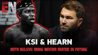 KSI & Hearn Both Believe More Boxing Matches are Coming In Future | EsNews Boxing