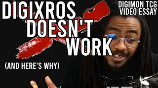 DigiXros Doesn't Work. (And Here's Why) | Digimon TCG Video Essay