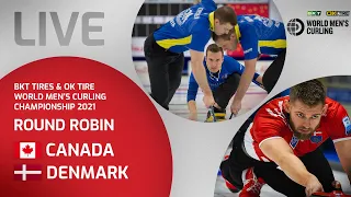 Canada v Denmark - Round Robin - World Men's Curling Championship 2021