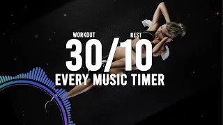 [30/10] Interval Timer - Workout Music