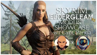 Skyrim: Eldergleam Modlist Gameplay Showcase Deep Dive w/ @CaptPanda #skyrimse #skyrimmods #skyrim