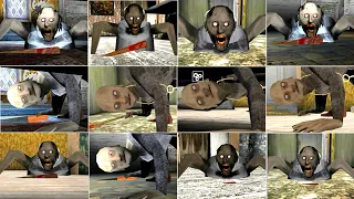 All 13 Under Bed Jumpscares In Granny 3 + Granny 2 & Granny Game