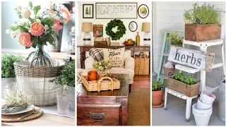 Elegant Antique farmhouse cottage decorating ideas. Antique farmhouse cottage interior decor tips.