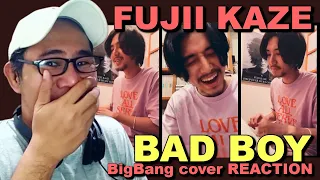 Fujii Kaze 藤井 風 - BAD BOY - BigBang cover REACTION