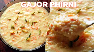 Yummy Gajor er Phirni Recipe