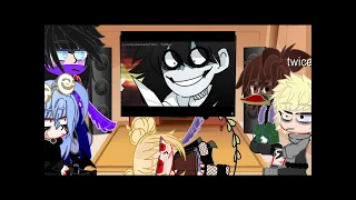 God damn it this took forever //the  League of villains react to Jeff the killer//creepy pasta//mha￼