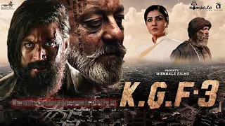 KGF 3| New South movie Hindi dubbed 2023  KGF CHAPTER 3 RELEASED| New Action movie 2023