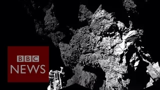What are the strange sounds coming from comet 67P?