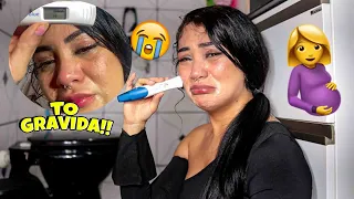 ESTOU GRAVIDA!! CHOREI MUITO 🍼🤰😭😭😭 | descobrindo a gravidez 😍