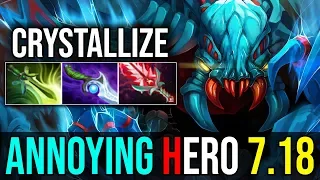 WTF is This Balanced ? [Weaver] The Most Annoying Hero in 7.18 By Crystallize | Dota 2 Highlights