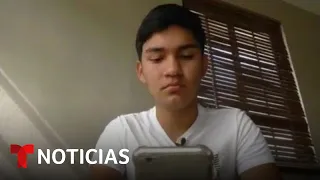 Así deportaron al joven que se grabó hablando con un agente | Noticias Telemundo