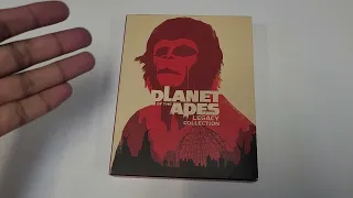 PLANET OF THE APES LEGACY COLLECTION 20TH CENTURY BLU RAY SET UNBOXING REVIEW!!!