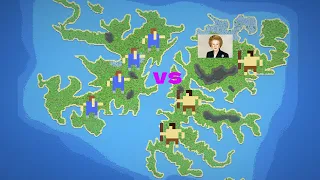 Battle of the Falklands! - Worldbox